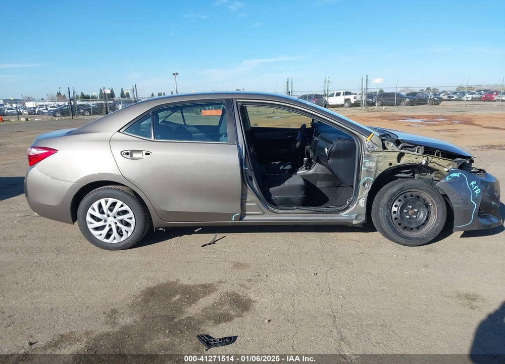 2019 TOYOTA COROLLA VIN: 5YFBURHE9KP923412