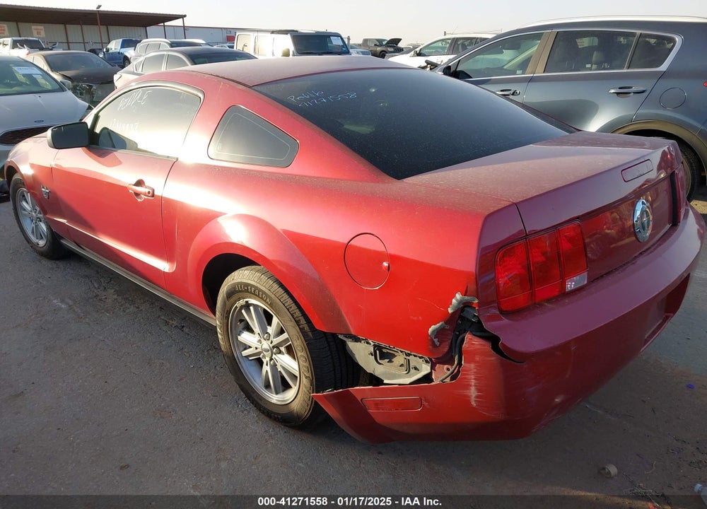 2009 FORD MUSTANG V6/V6 PREMIUM VIN: 1ZVHT80N895136927