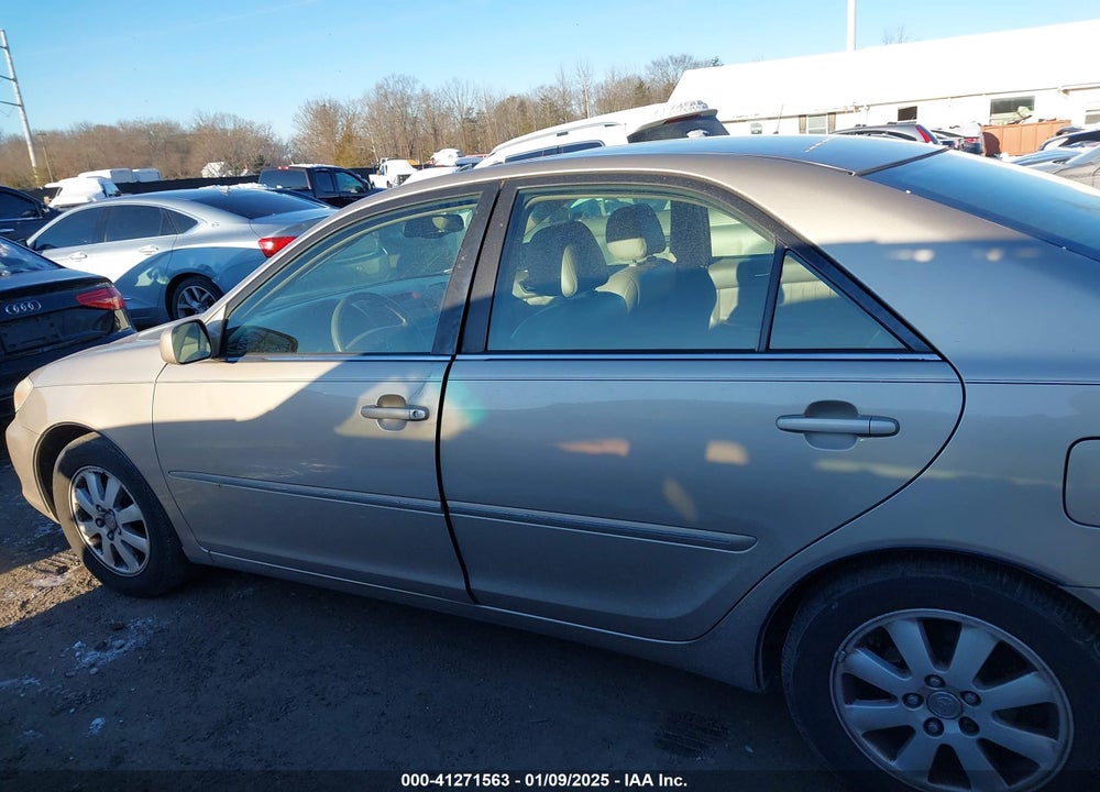 2003 TOYOTA CAMRY XLE V6 VIN: 4T1BF30K63U060478