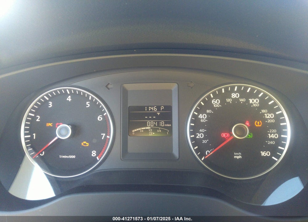 2013 VOLKSWAGEN JETTA VIN: 3VWDP7AJ8DM392738