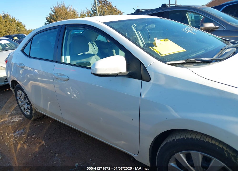 2015 TOYOTA COROLLA LE VIN: 5YFBURHE6FP296027