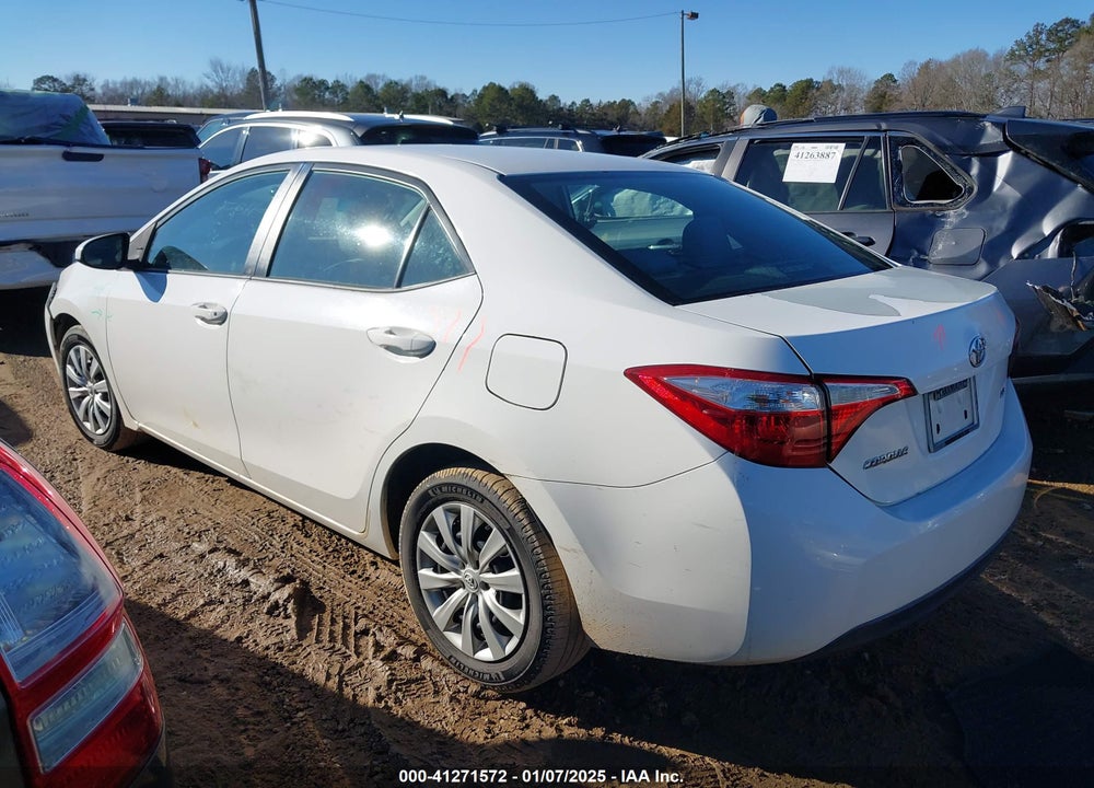 2015 TOYOTA COROLLA LE VIN: 5YFBURHE6FP296027