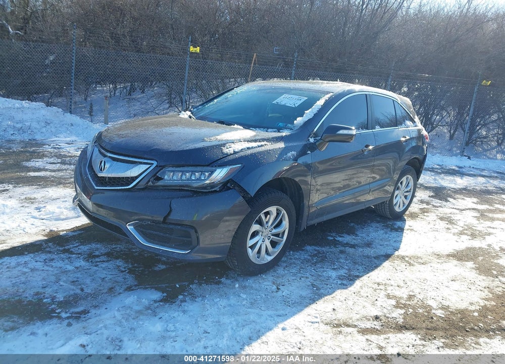 2016 ACURA RDX TECHNOLOGY   WATCH PLUS PACKAGES/TECHNOLOGY PACKAGE VIN: 5J8TB4H56GL027972