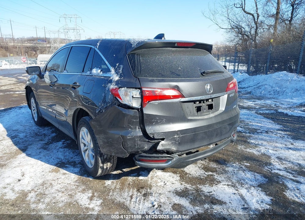 2016 ACURA RDX TECHNOLOGY   WATCH PLUS PACKAGES/TECHNOLOGY PACKAGE VIN: 5J8TB4H56GL027972