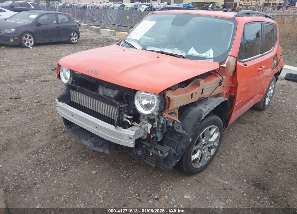2016 JEEP RENEGADE LATITUDE VIN: ZACCJABT0GPD60316
