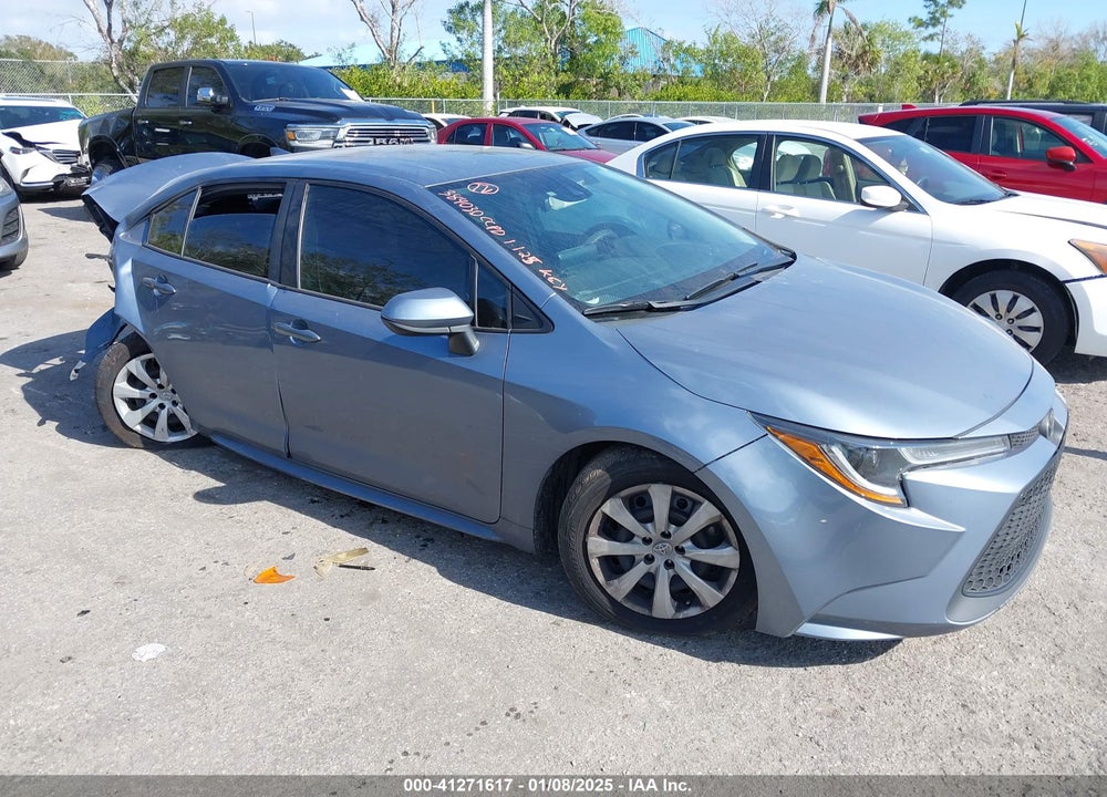 2022 TOYOTA COROLLA LE VIN: 5YFEPMAE8NP384030