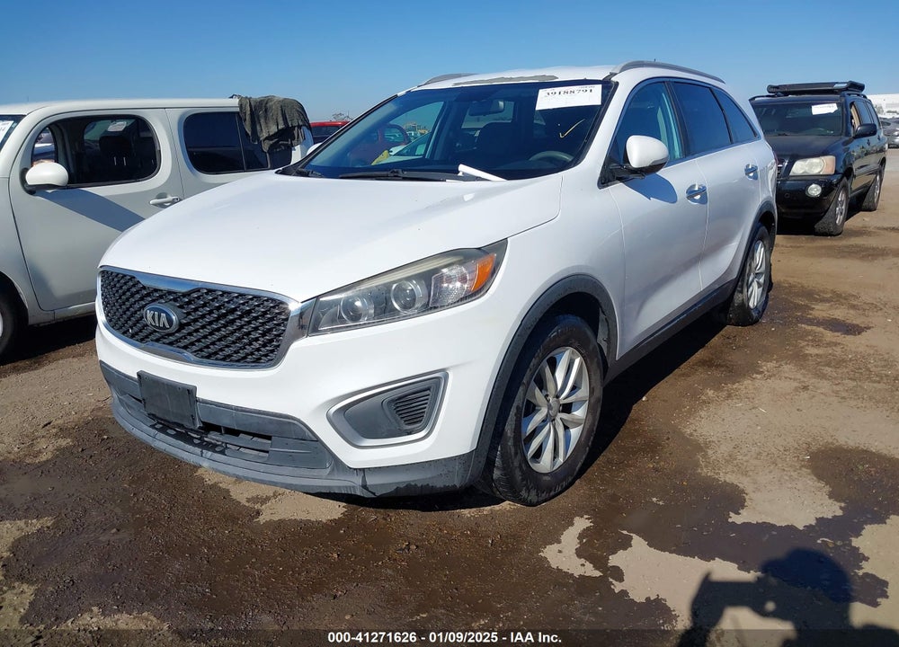 2017 KIA SORENTO 3.3L LX VIN: 5XYPG4A58HG224795