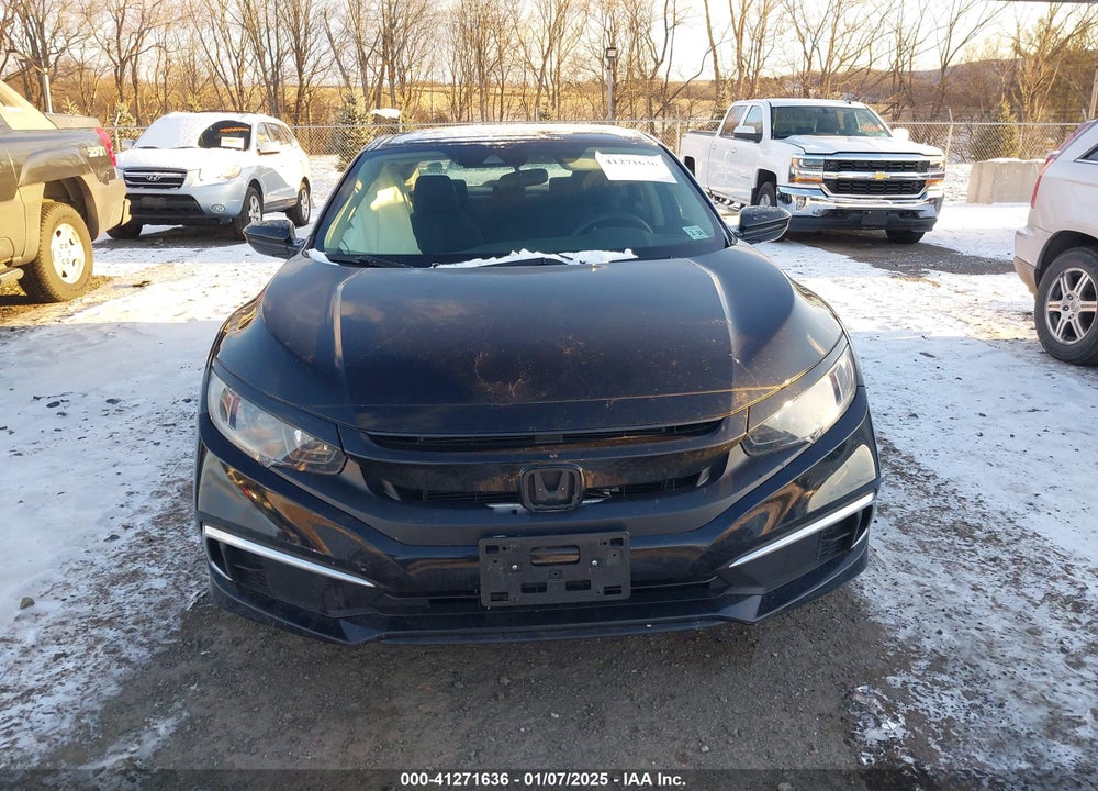 2019 HONDA CIVIC VIN: 2HGFC2F61KH550025