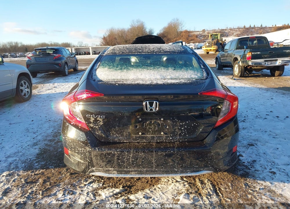 2019 HONDA CIVIC VIN: 2HGFC2F61KH550025