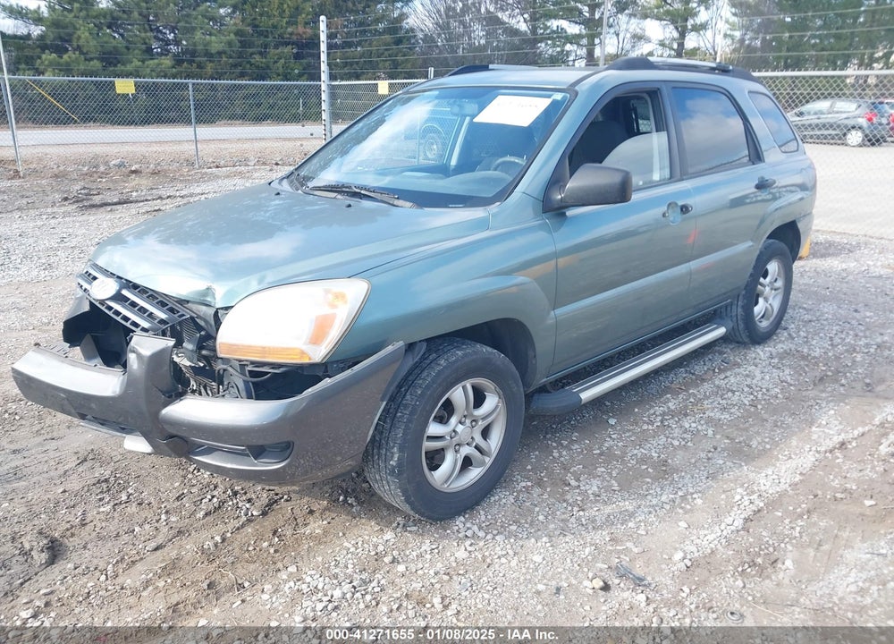 2008 KIA SPORTAGE LX V6 VIN: KNDJF723487488603