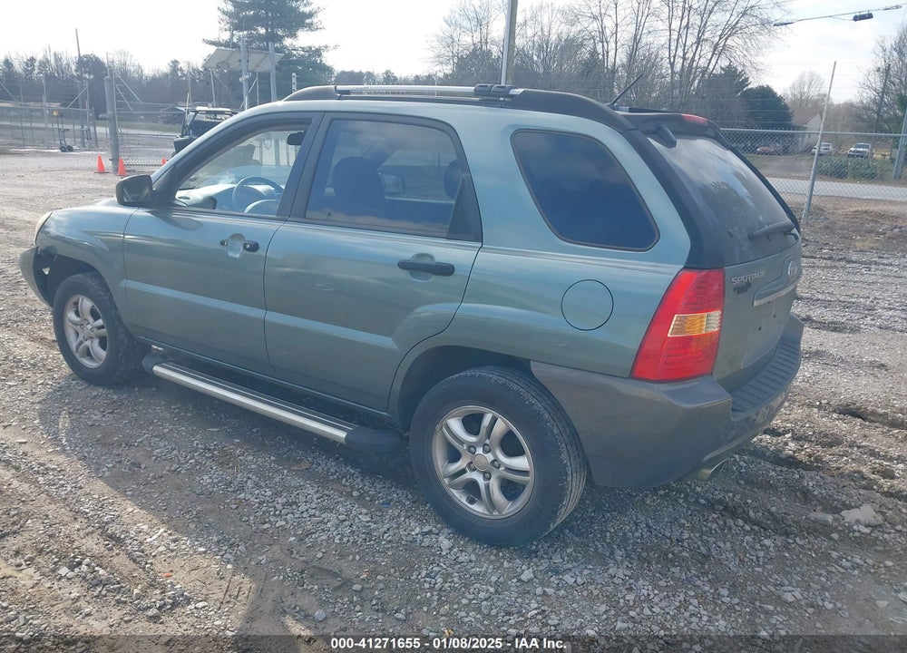 2008 KIA SPORTAGE LX V6 VIN: KNDJF723487488603
