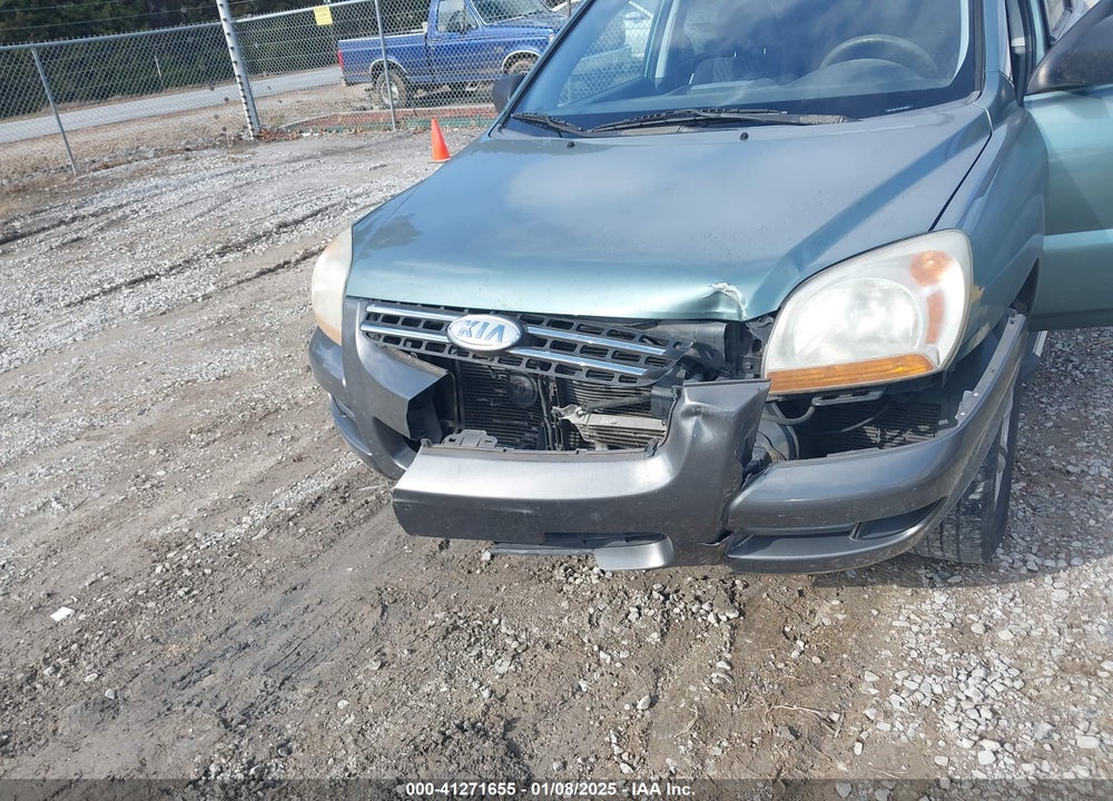 2008 KIA SPORTAGE LX V6 VIN: KNDJF723487488603