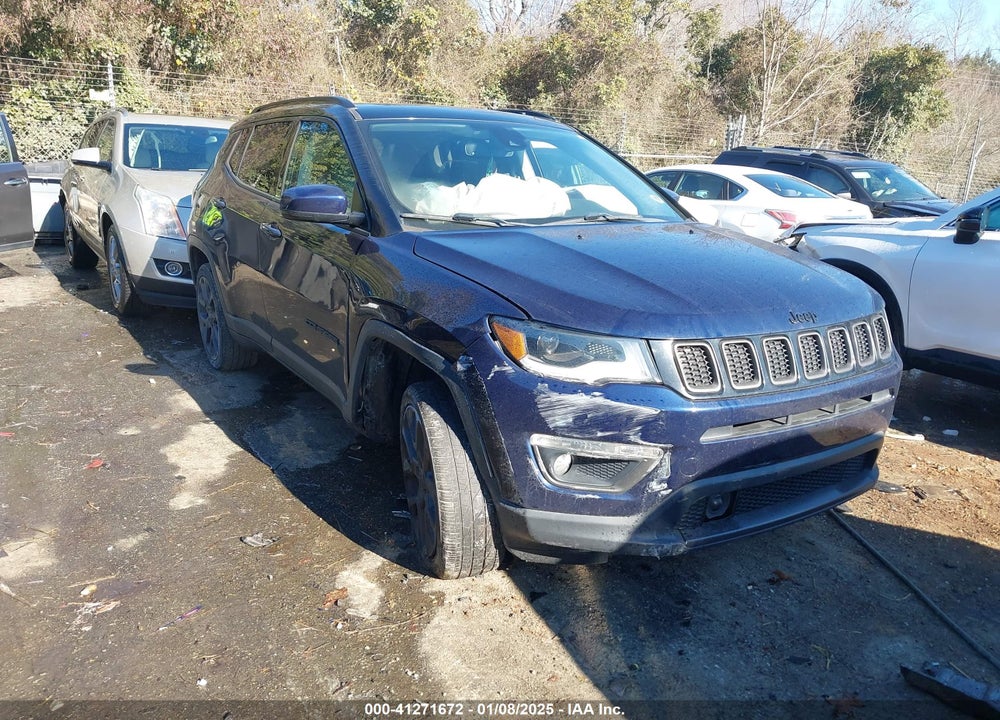 2019 JEEP COMPASS HIGH ALTITUDE 4X4 VIN: 3C4NJDCB3KT750232