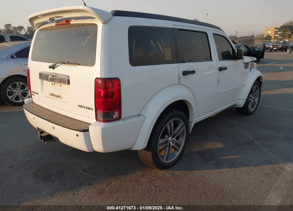 2011 DODGE NITRO SHOCK VIN: 1D4PT7GX2BW520298