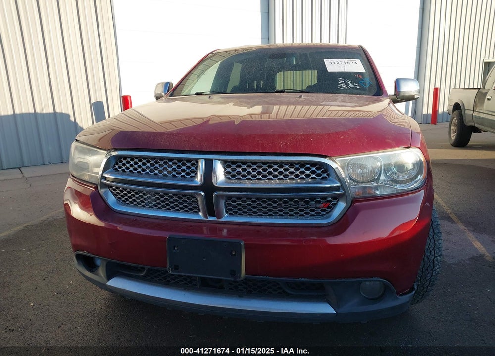 2013 DODGE DURANGO CITADEL VIN: 1C4SDJET4DC660102