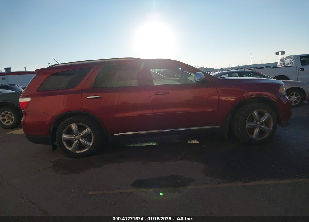 2013 DODGE DURANGO CITADEL VIN: 1C4SDJET4DC660102