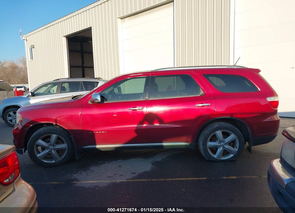 2013 DODGE DURANGO CITADEL VIN: 1C4SDJET4DC660102