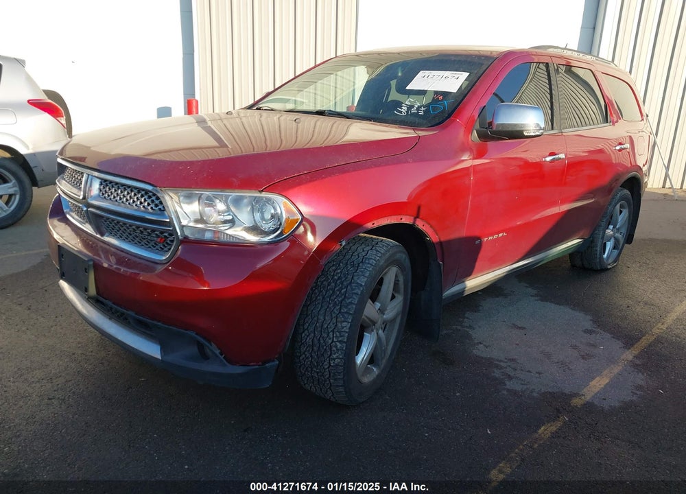 2013 DODGE DURANGO CITADEL VIN: 1C4SDJET4DC660102