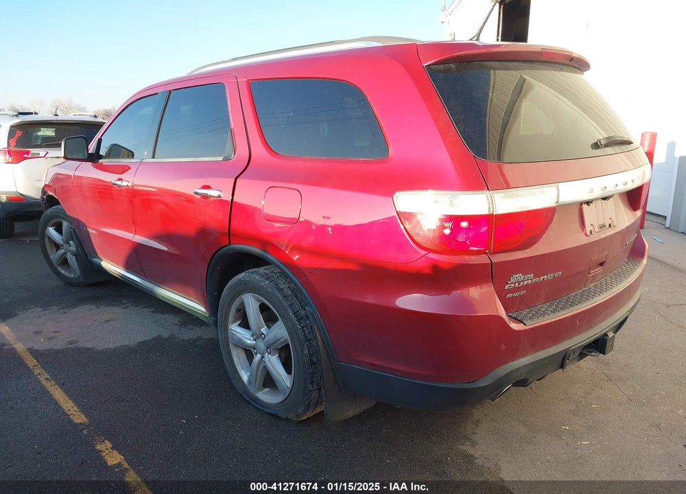 2013 DODGE DURANGO CITADEL VIN: 1C4SDJET4DC660102