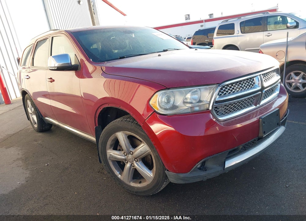 2013 DODGE DURANGO CITADEL VIN: 1C4SDJET4DC660102