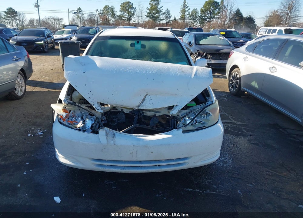 2004 TOYOTA CAMRY LE VIN: 4T1BE32K64U374228