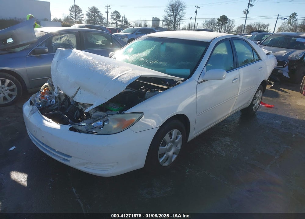2004 TOYOTA CAMRY LE VIN: 4T1BE32K64U374228