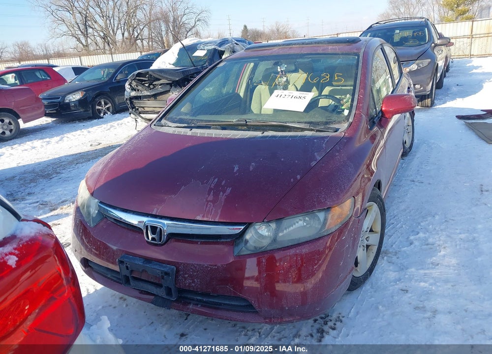 2008 HONDA CIVIC VIN: 1HGFA16838L000323
