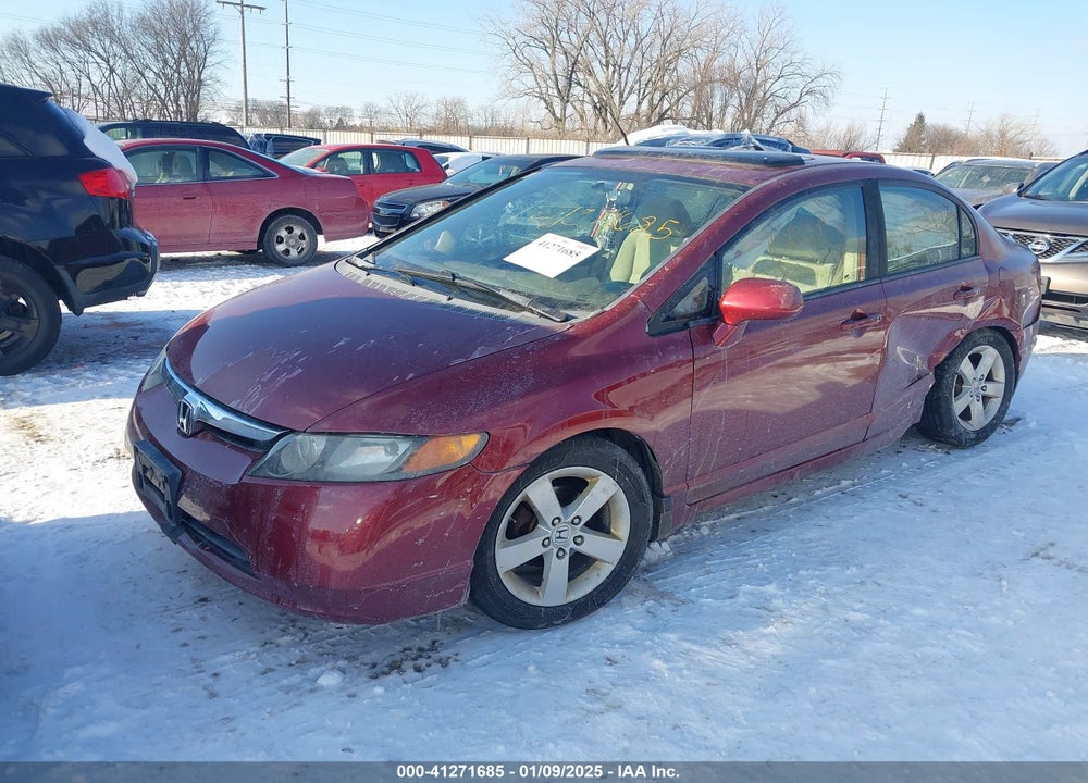 2008 HONDA CIVIC VIN: 1HGFA16838L000323