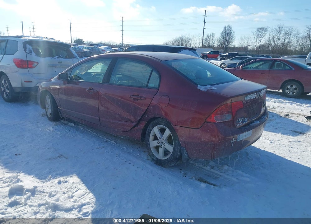 2008 HONDA CIVIC VIN: 1HGFA16838L000323