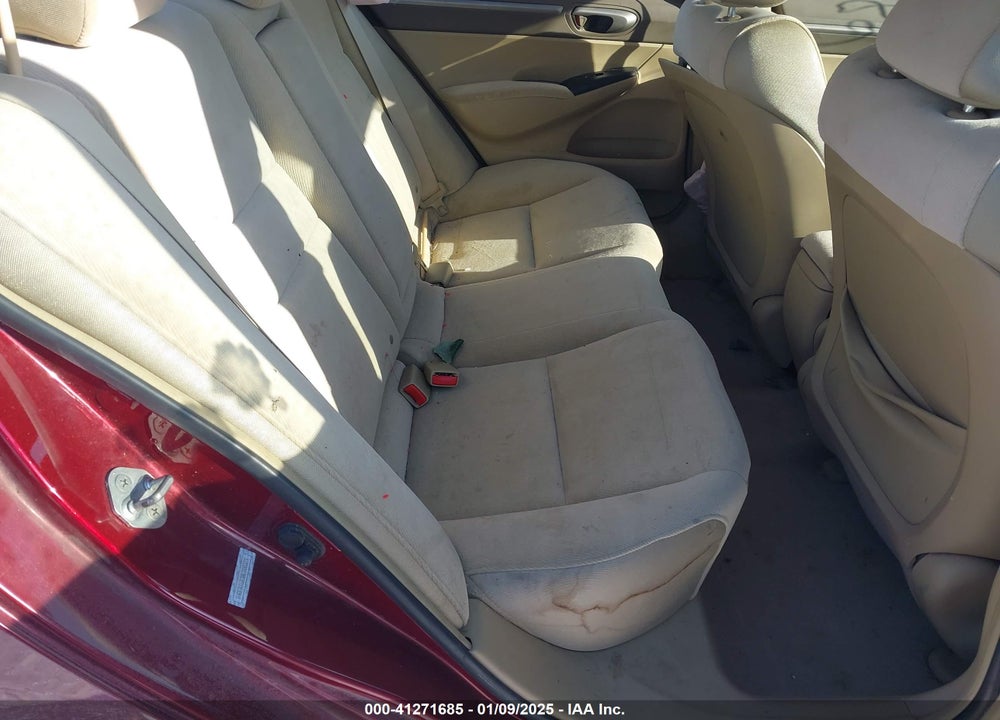 2008 HONDA CIVIC VIN: 1HGFA16838L000323