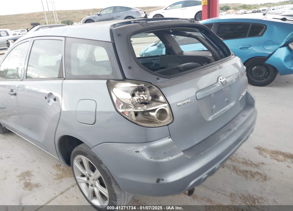 2007 TOYOTA MATRIX VIN: 2T1KR32E87C668489