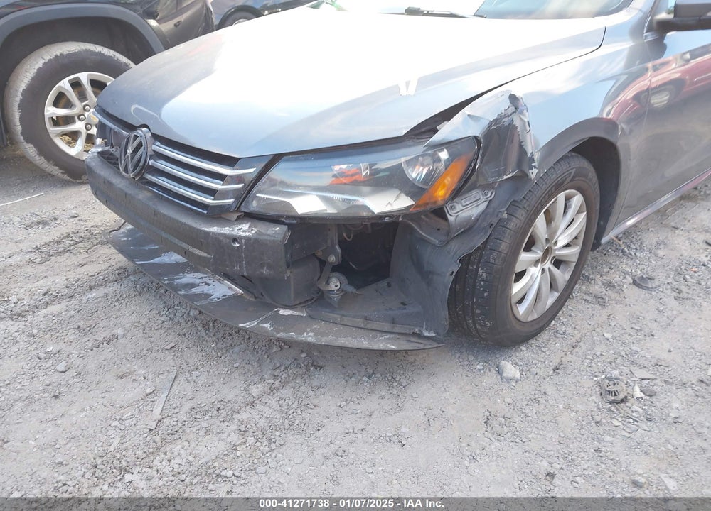 2012 VOLKSWAGEN PASSAT VIN: 1VWAH7A3XCC084214