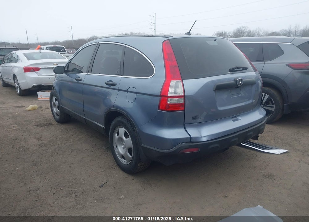 2008 HONDA CR-V LX VIN: 5J6RE483X8L019187