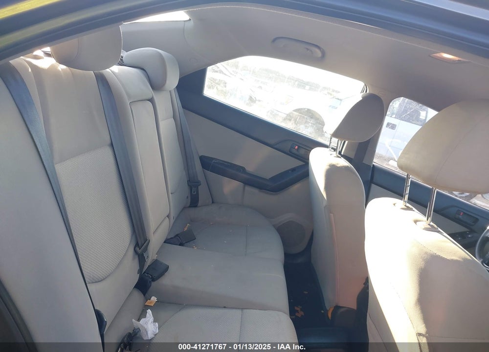 2010 KIA FORTE VIN: KNAFU4A26A5060520