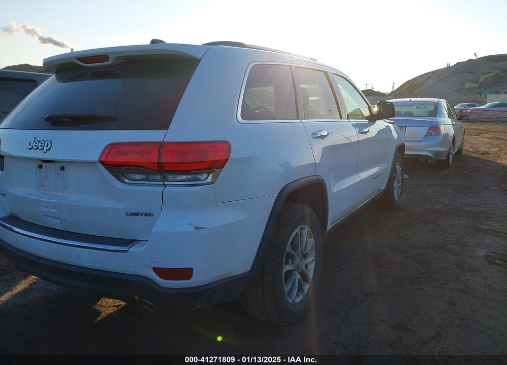 2014 JEEP GRAND CHEROKEE LIMITED VIN: 1C4RJFBG8EC571727