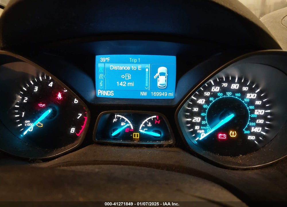 2014 FORD ESCAPE SE VIN: 1FMCU9GX6EUE02397