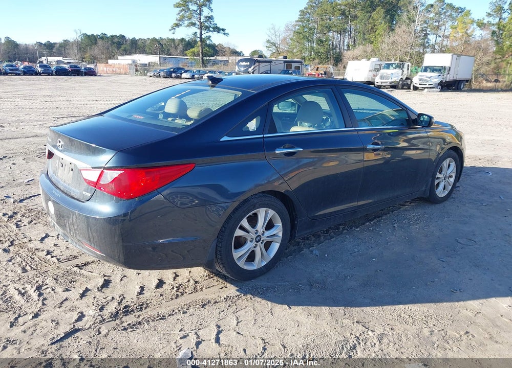 2013 HYUNDAI SONATA LIMITED VIN: 5NPEC4AC5DH584983