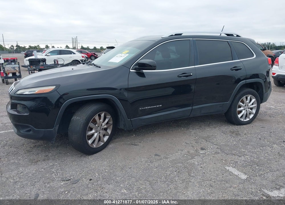 2016 JEEP CHEROKEE VIN: 1C4PJMDB7GW316548