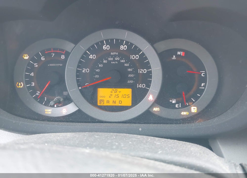 2010 TOYOTA RAV4 VIN: 2T3BF4DV8AW025343