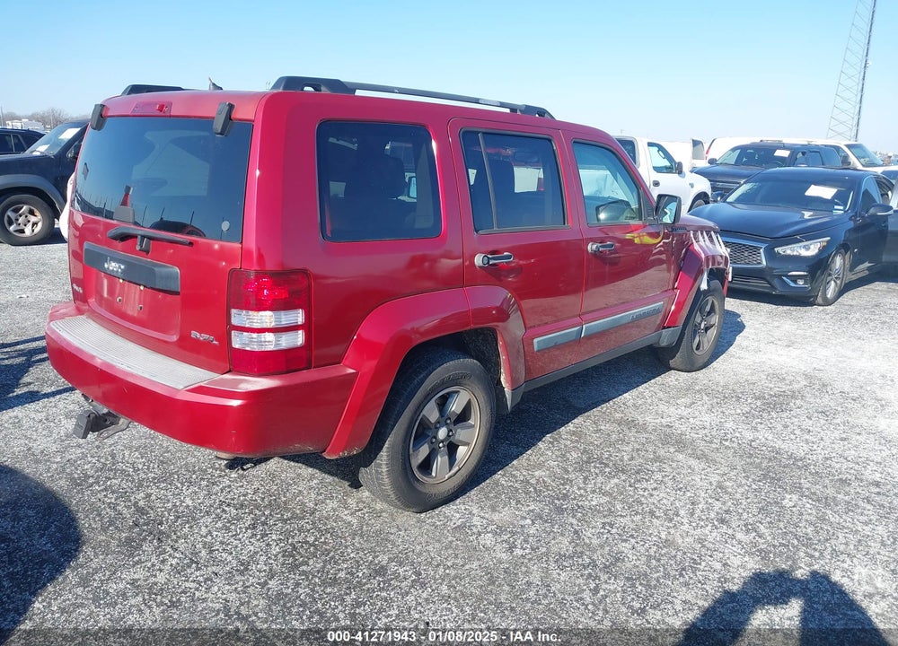 2008 JEEP LIBERTY SPORT VIN: 1J8GN28K78W172769