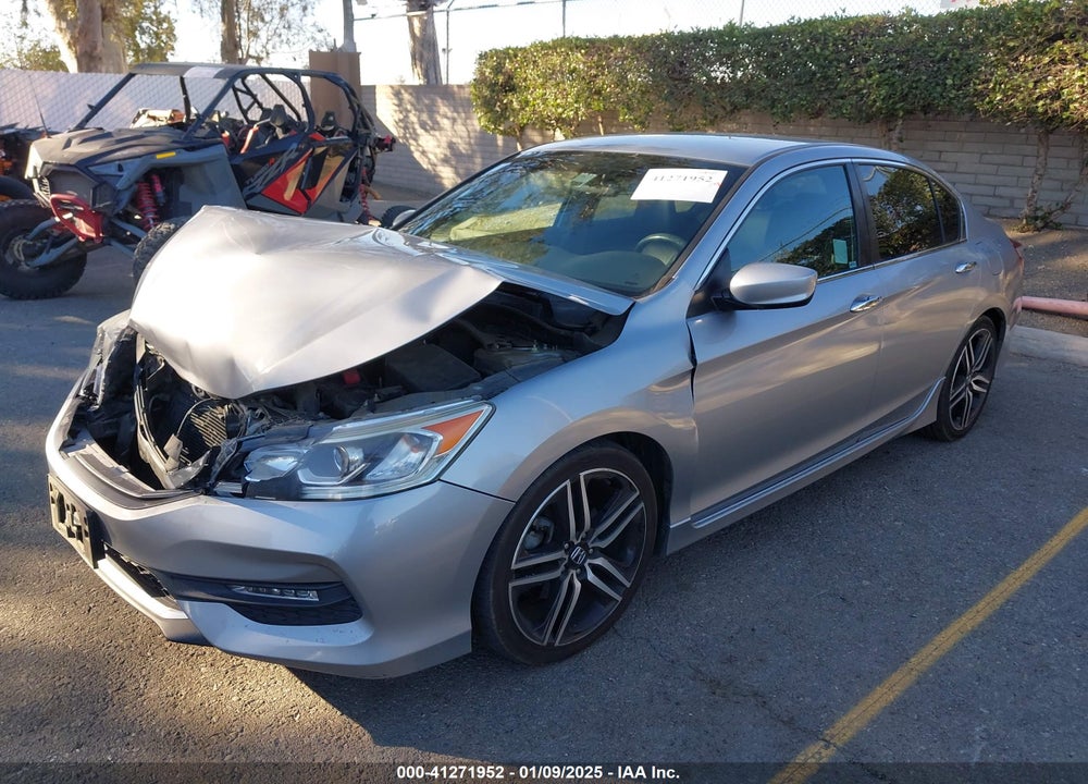 2017 HONDA ACCORD VIN: 1HGCR2F17HA130220
