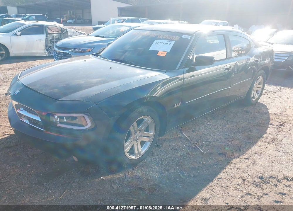 2006 DODGE CHARGER RT VIN: 2B3KA53H06H240823