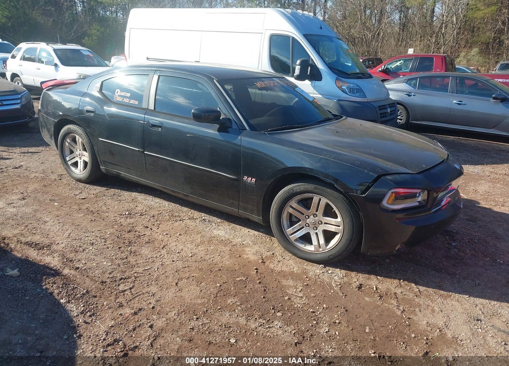 2006 DODGE CHARGER RT VIN: 2B3KA53H06H240823