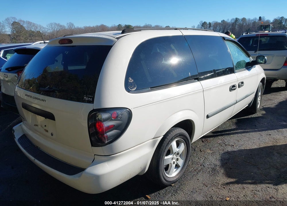 2005 DODGE GRAND CARAVAN SE VIN: 1D4GP24R85B421039