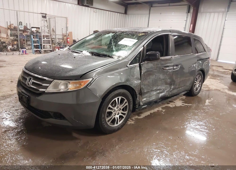 2011 HONDA ODYSSEY EX-L VIN: 5FNRL5H61BB057980