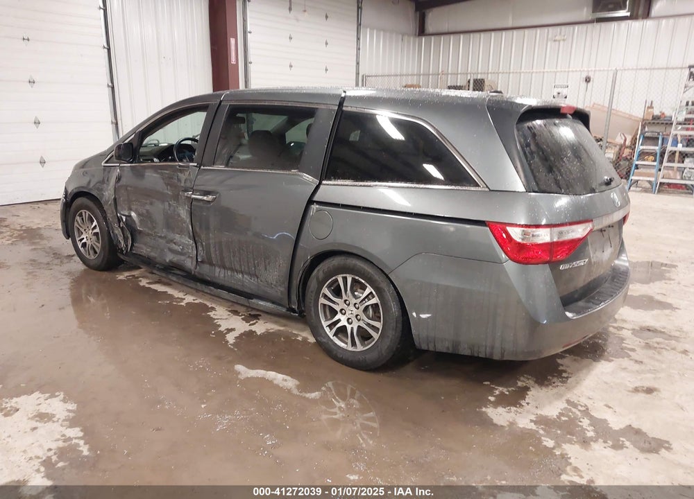 2011 HONDA ODYSSEY EX-L VIN: 5FNRL5H61BB057980