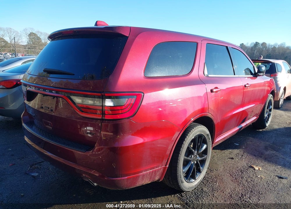 2018 DODGE DURANGO GT RWD VIN: 1C4RDHDG4JC495174