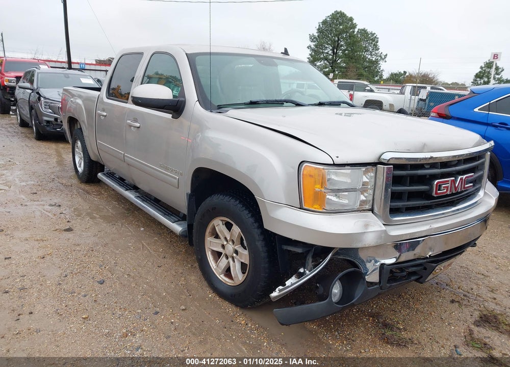 2007 GMC SIERRA 1500 SLT VIN: 3GTEK13MX7G519437