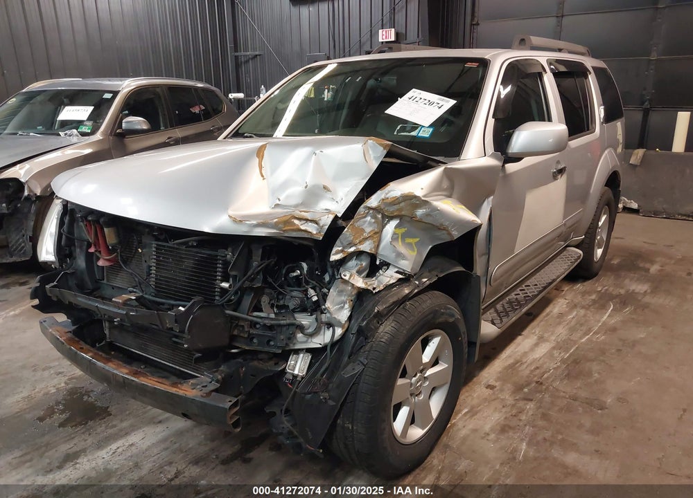 2010 NISSAN PATHFINDER SE VIN: 5N1AR1NB9AC628788