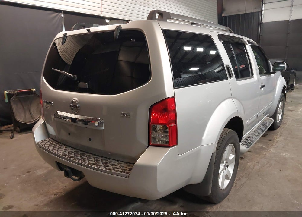 2010 NISSAN PATHFINDER SE VIN: 5N1AR1NB9AC628788
